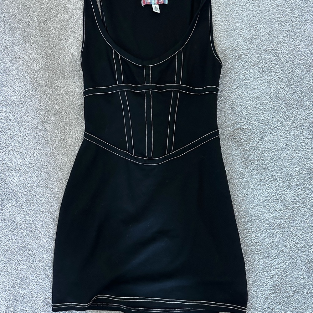 Urban Outfitters black dress- cotton